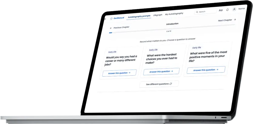 OurStory.ai - Step 1