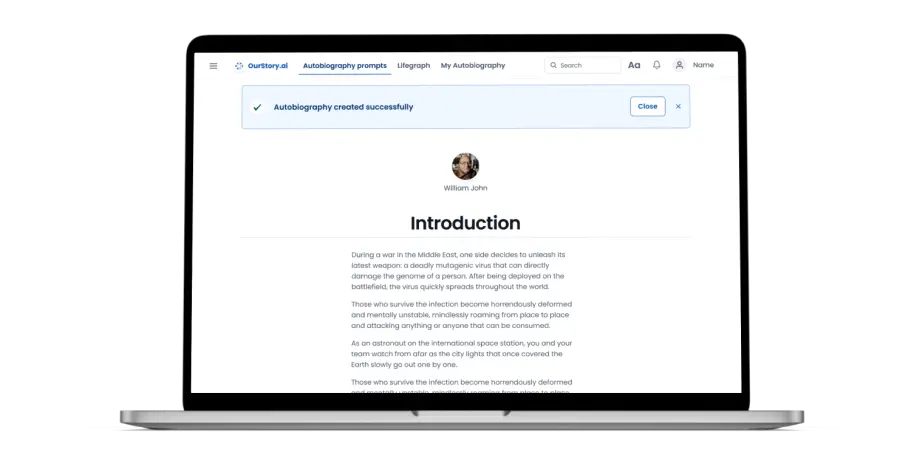 OurStory.ai - Step 3